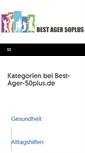 Mobile Screenshot of best-ager-50plus.de